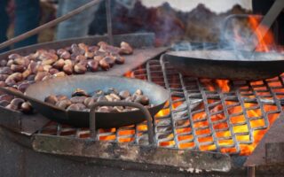 At the market… why not try chestnuts?