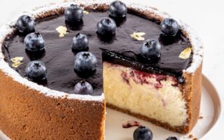 Blueberry cheesecake