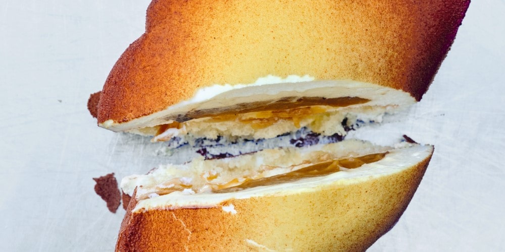 Madeleine entremets