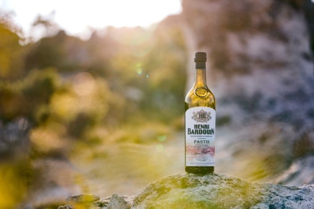 Bottle of Pastis Henri Bardouin. © Henri Bardouin