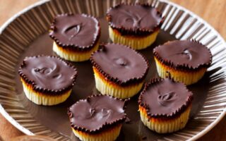 Homemade jaffa cakes