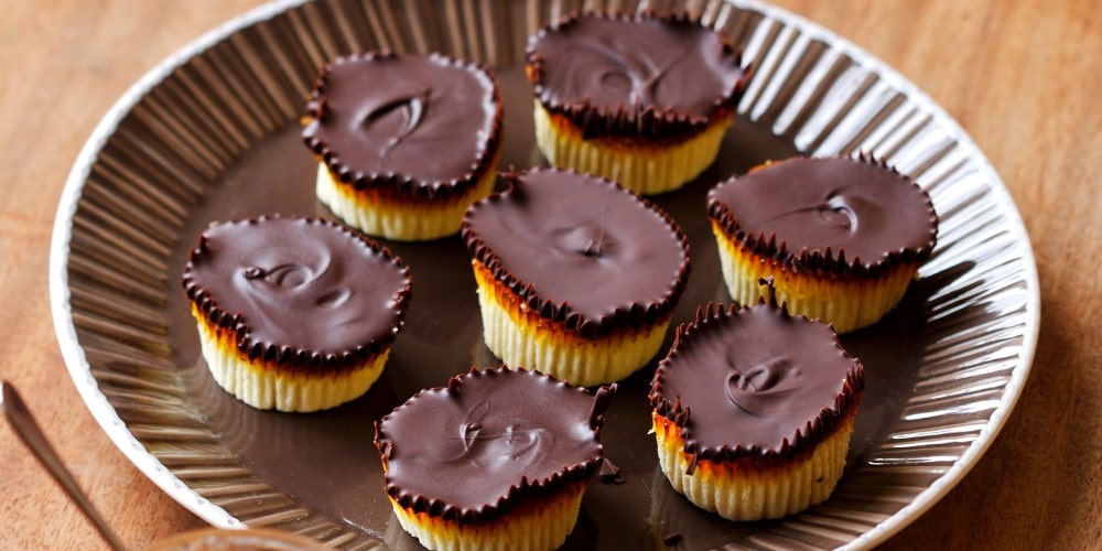 Homemade jaffa cakes