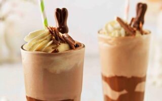 Hazelnut chocolate thick-shake