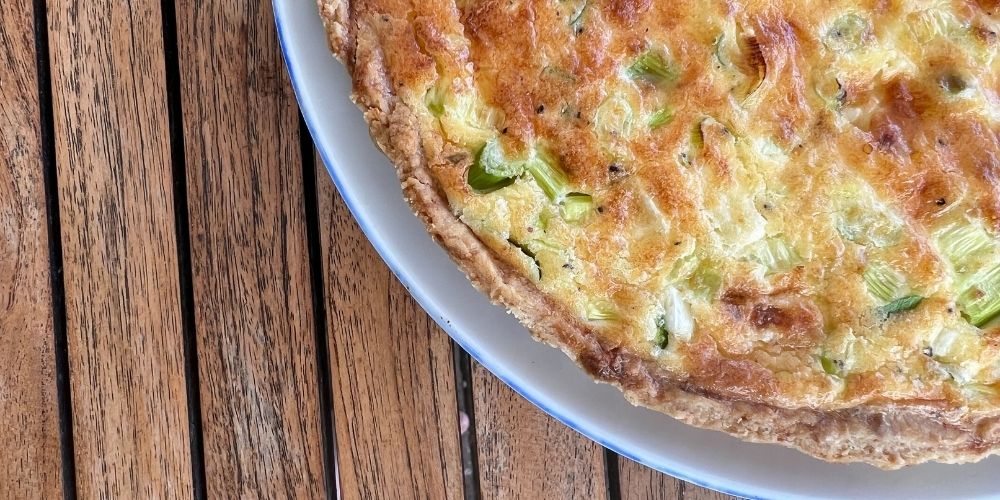 Cheeseboard quiche