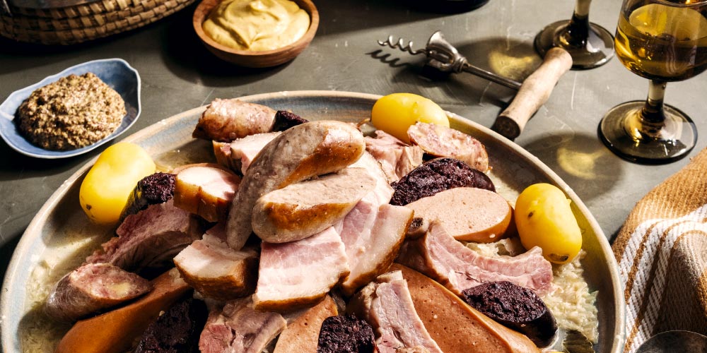 Uncle Michel’s choucroute garnie