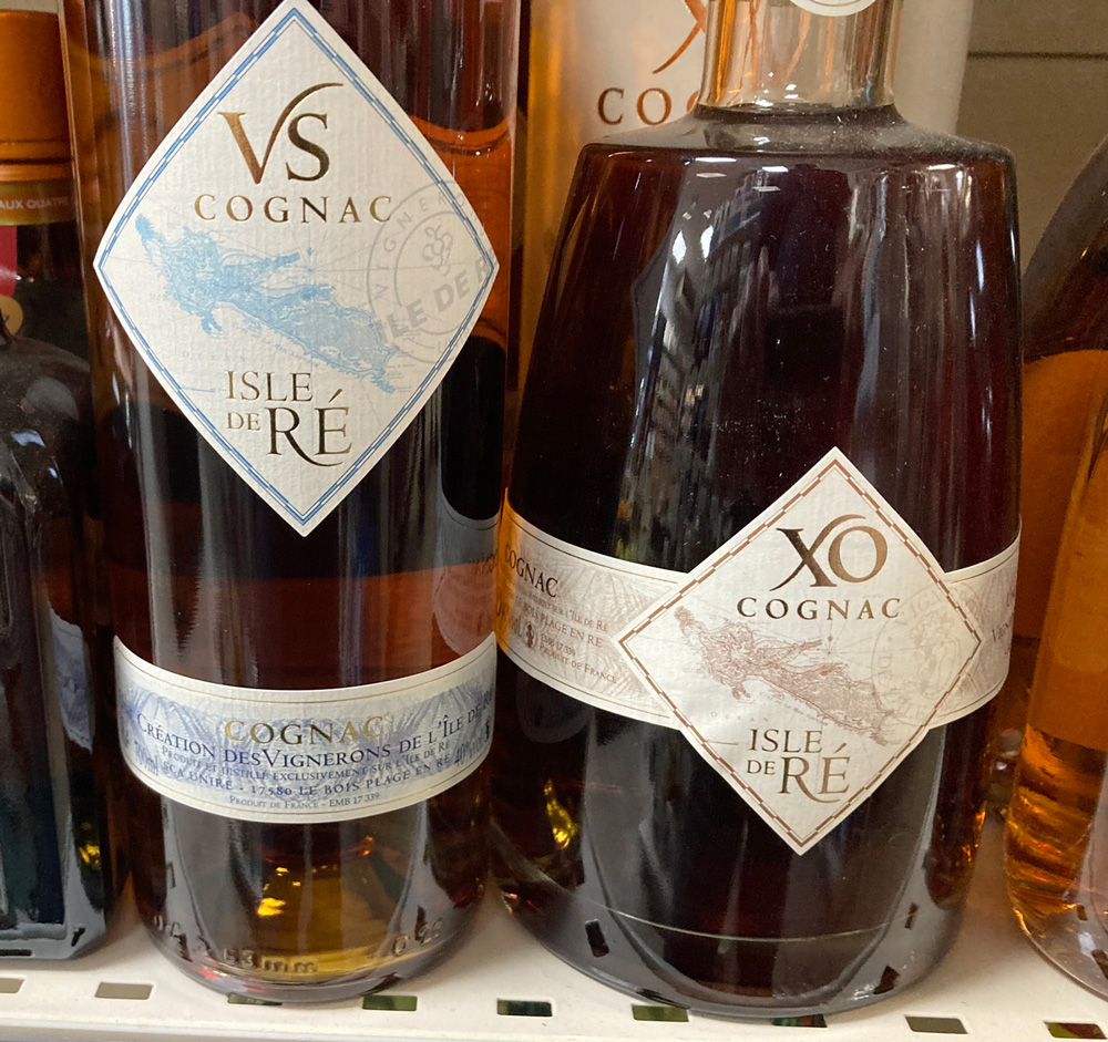 Cognac from the Ile de Ré