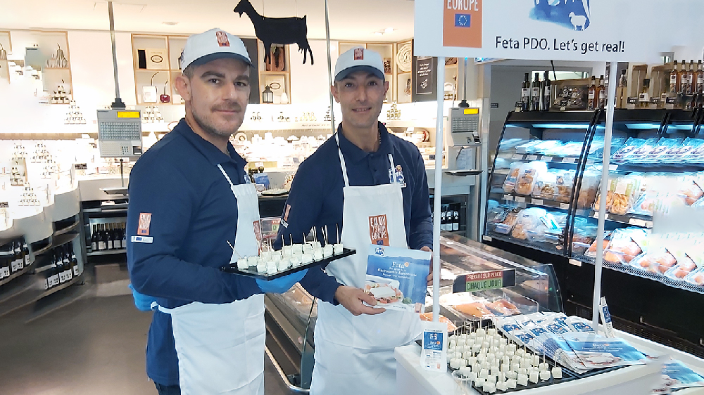 The Feta AOP completes its tasty journey in France!