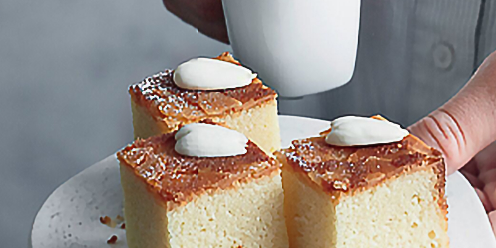 French almond cake