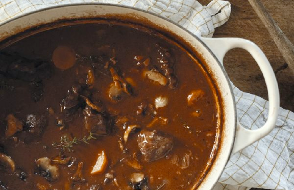 Jacques’s beef bourguignon