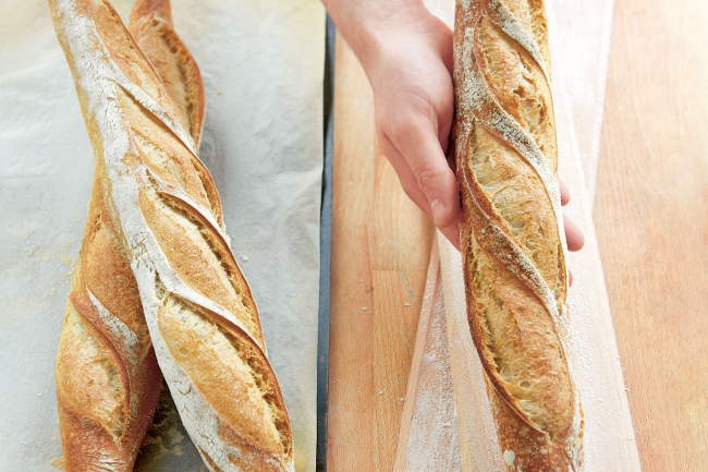 Simple French baguette
