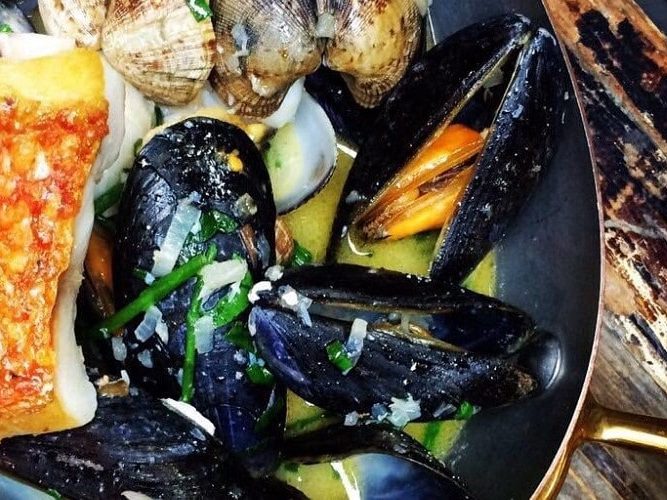 Mussels in Normandy