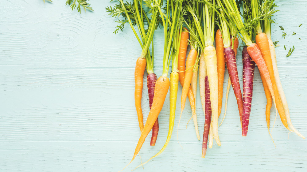 Shopping for carrots in France