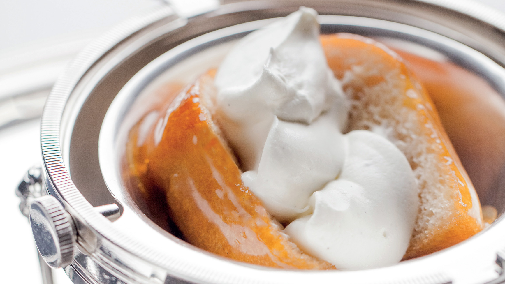 Alain Ducasse’s rum baba