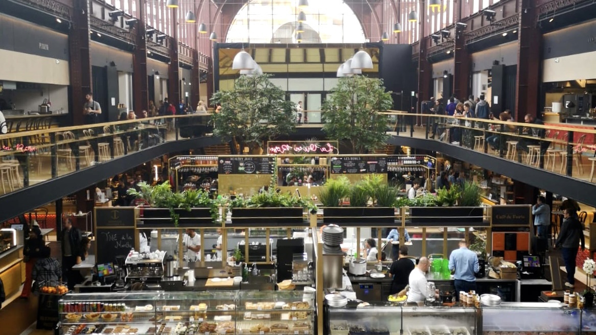 Nice’s crisis-hit food hall reopens