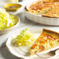 Gabriel Kreuther Alsace onion tart - portrait