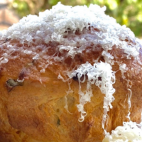 Gougeres with cheese