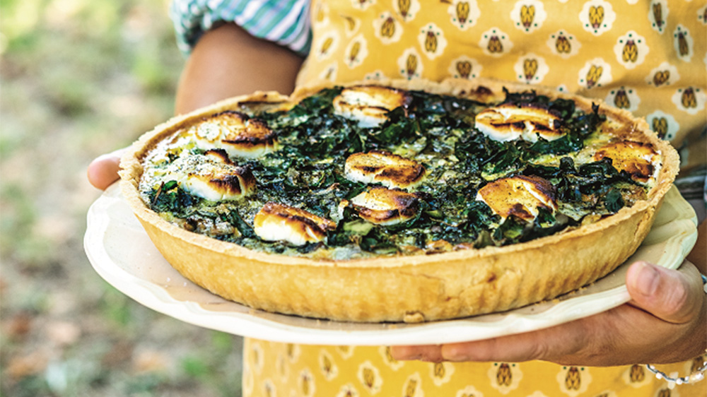 Caroline Rimbert Craig’s chard tart
