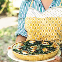 Chard tart by Caroline Rimbert Craig