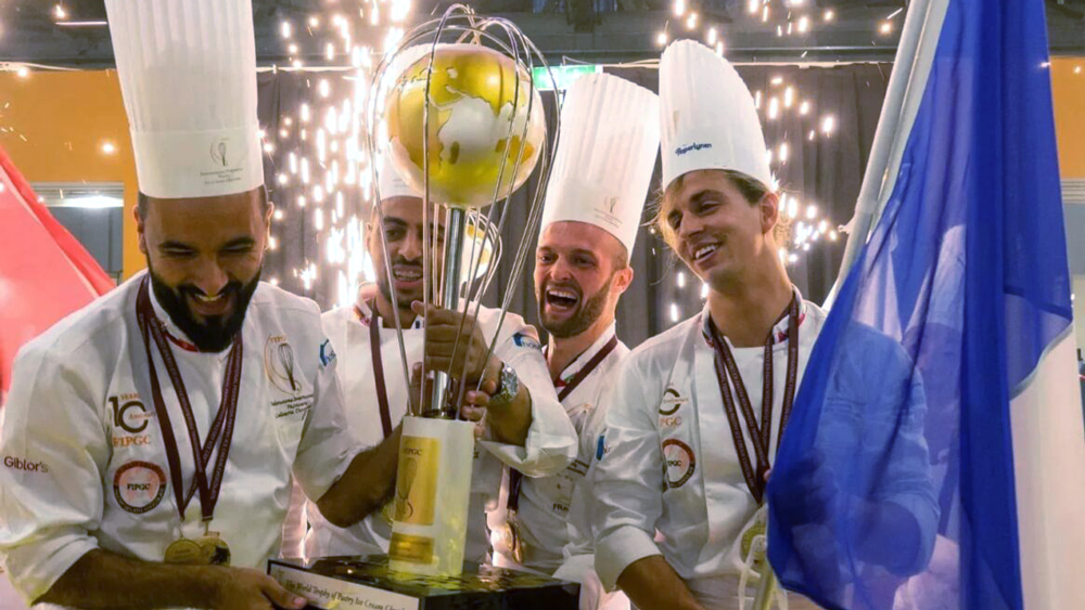 The French are named pastry champions of the world