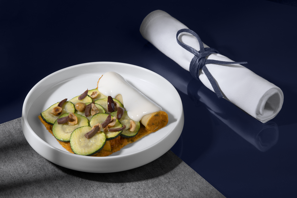 Aeroplane food given gourmet makeover by Michelin-starred chef