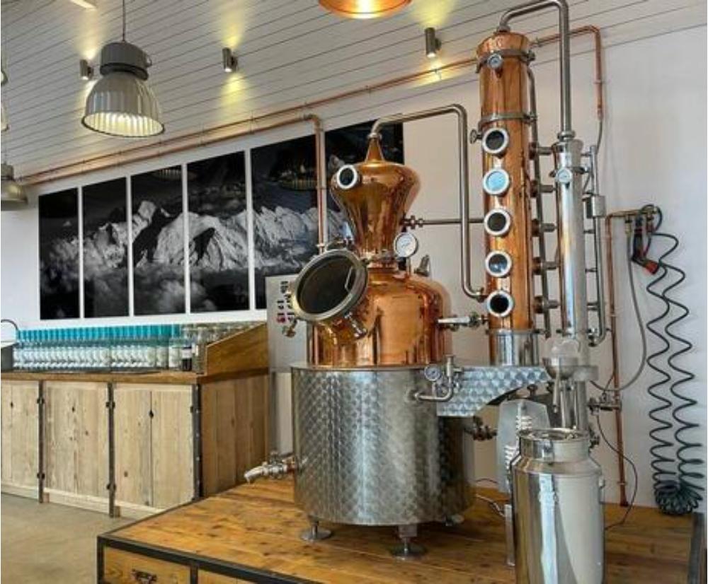 A gin that tastes of the French Alps