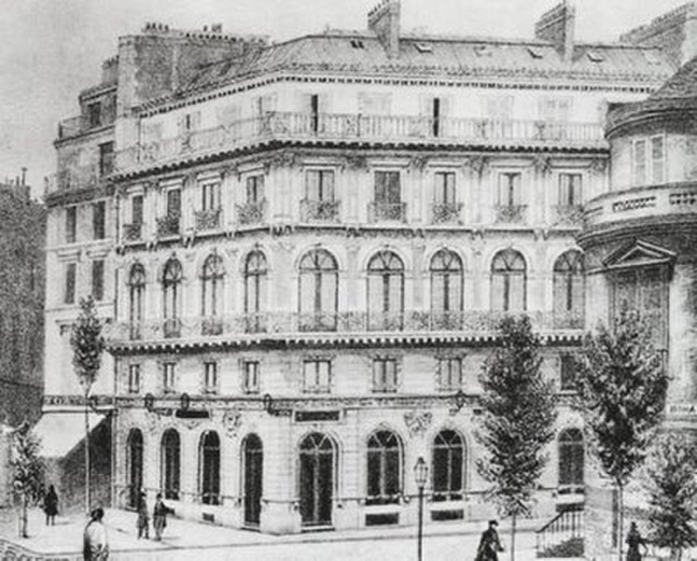 La Maison Dorée in about 1900 NO COPYRIGHT IT IS public domain