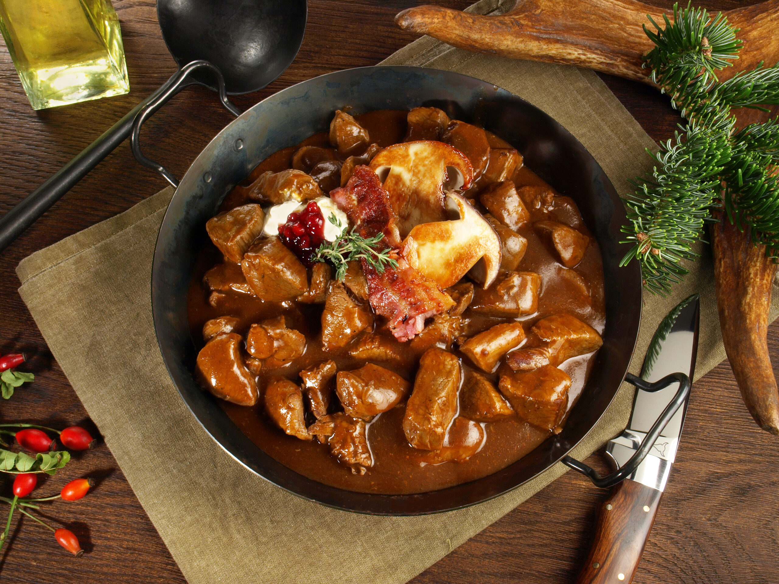 Ragoût de Cerf – Venison Stew