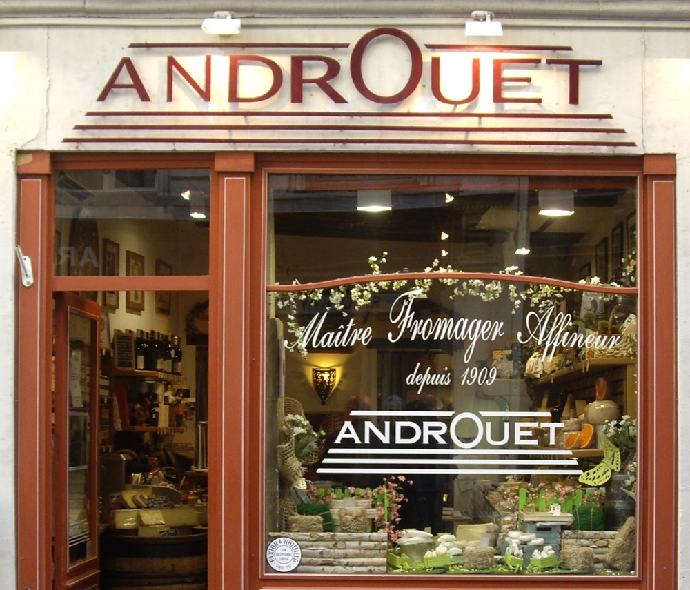 Androuët in Rue de Verneuil, Paris